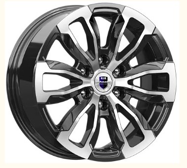 диски КиК МЕКОНГ 7,5xR18 6x139,7 100,1 36 алмаз_черный