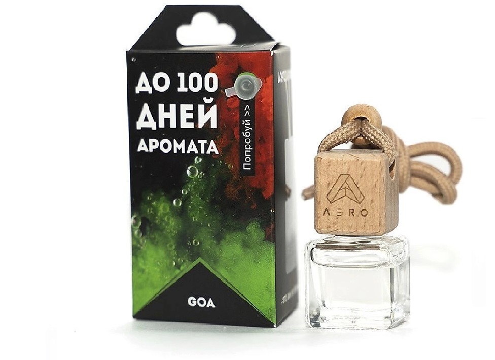 Ароматизатор  AERO Goa Парфюм жидкий подвесной Россия 5мл