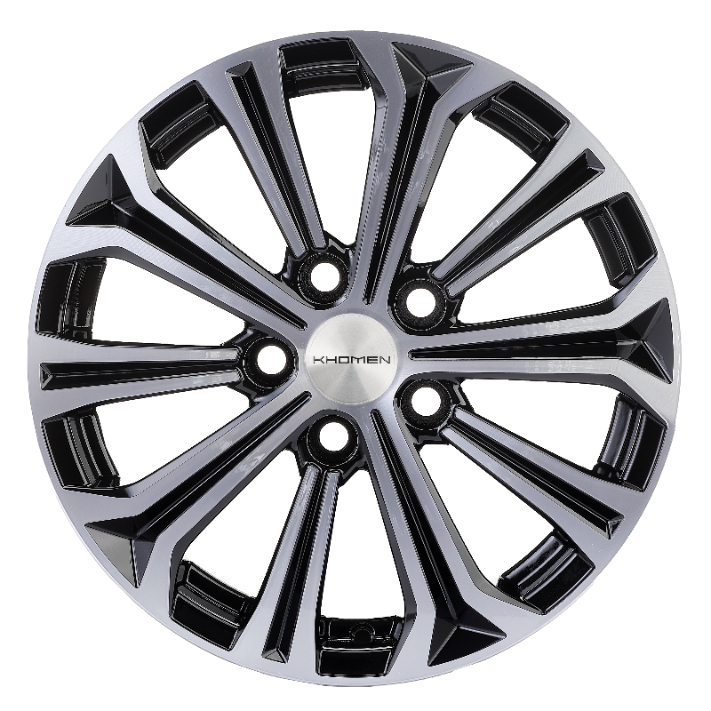 диски KHOMEN KHW1610 (ZV 16 Focus) 6,5xR16 5x108 63,4 50 BLACK-FP