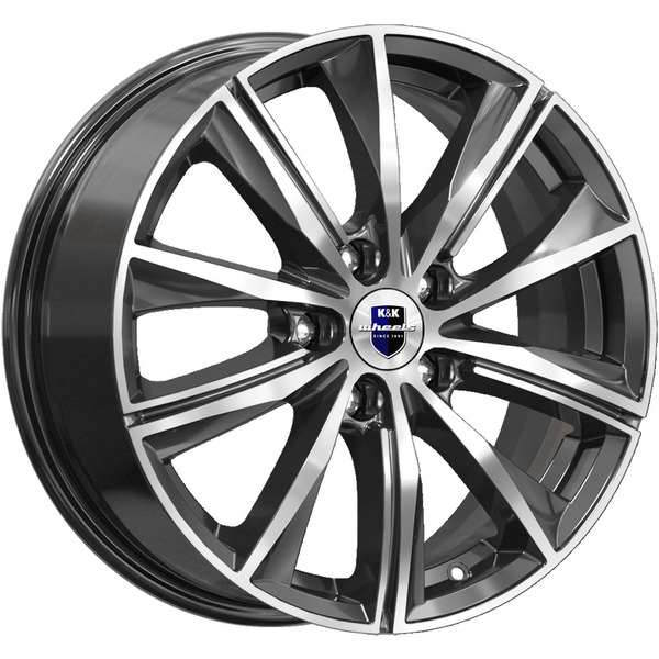 диски КиК АРНАР 7,0xR17 5x114,3 67,1 45 алмаз_черный