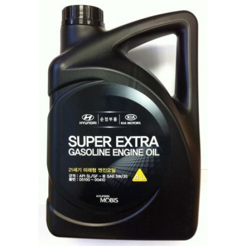 HYUNDAI SupExtraGas 5w30 4л SL/GF-3 05100-00410