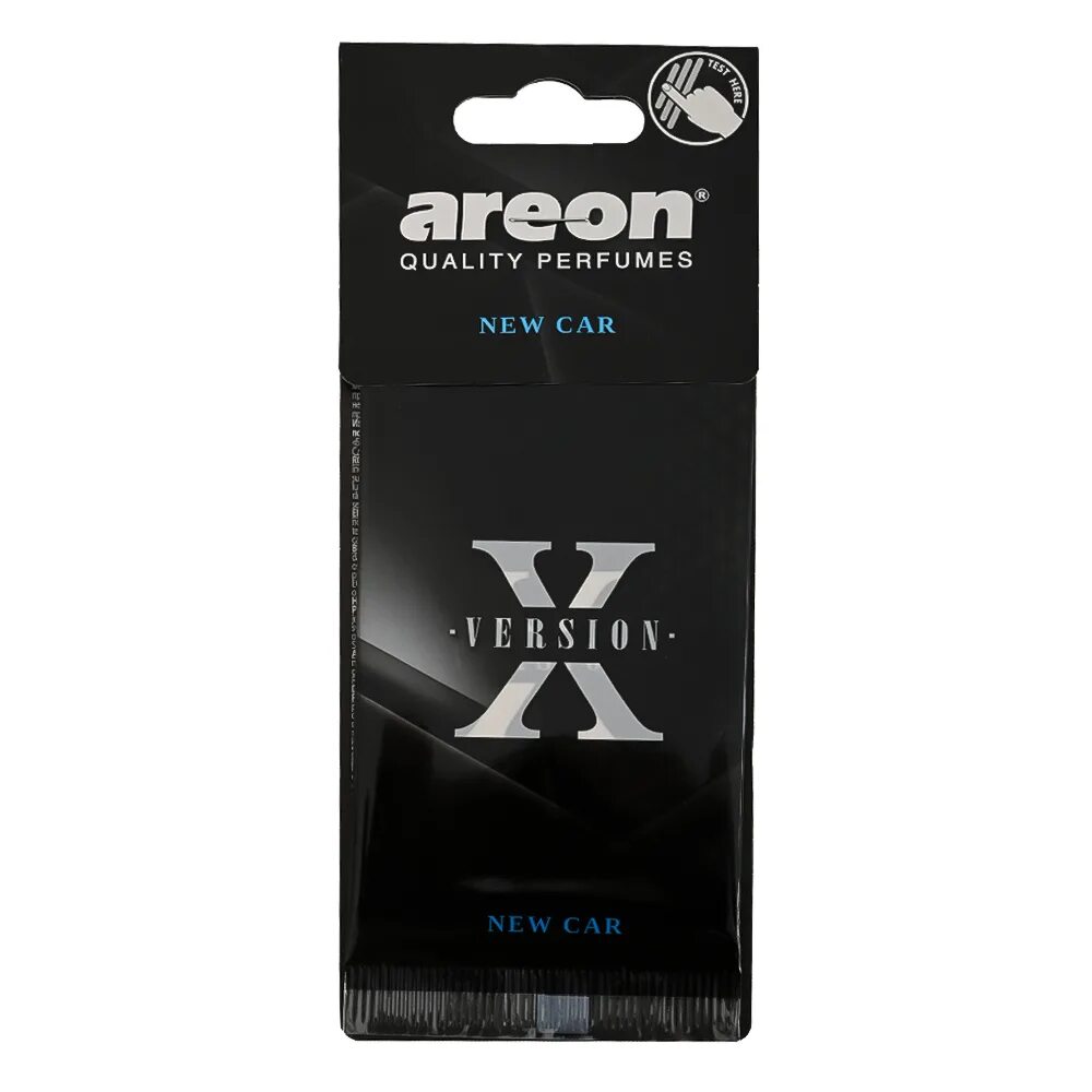 Ароматизатор подвесной сухой AREON X-VERSION New Car  704-AXV-005