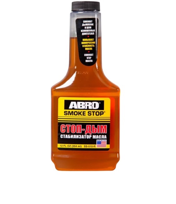 Присадка в масло ABRO Антидым 325мл SS-510